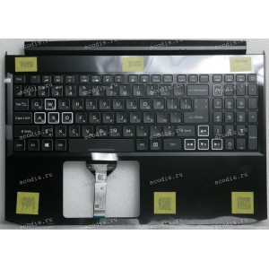 Keyboard Acer Nitro 5 AN515-45-RB7E, AN515-55, AN515-57 чёрная матовая русифицированная с подсветкой (6B.QBCN2.005, 6BQBCN2005, 6B.QB2N2.005, 6BQB2N2005, EC3AT000100-KFCZ, AP3AT000420-HA25, FA3AT000400-2, SF-2196, J02L20M13LHC01, LG05P_N12B3L, NKI15131DR,