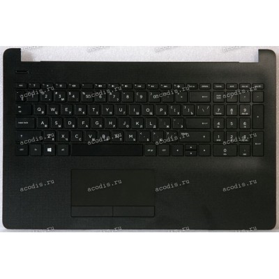 Keyboard HP 250 G6, 255 G6, 15-bs, 15-bw чёрный матовый,  русифицированная (925008-251, 925008-001, FA204000W00#8, AM204000110, AP204000E00, 920-003388-02, TM-03320, 2B-AB316C211, PK132044A05, NBLB3 US PKNR105C0) +Topcase original NEW TOP COVERJTB W/TP W/