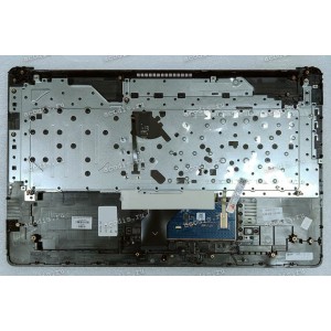 Keyboard HP ProBook 470 G7, 17-by, 17-ca серебристый металлик чёрная русифицированная с подсветкой (L91024-251, 6037B0144622, L81042-251, L83727-251, 6037B0144722, TCAQX101CYL, L20192-251, L83728-251, 2H1719-05330H, 2H1719-05330I, 2B-BBK16I600, 2B-BBK1616