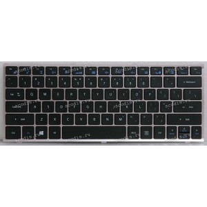 Keyboard Gigabyte U2142 русифицированная чёрная матовая на серебристой подложке (YH-AZ12ED34, YH-AZ12ED01, 2Z703-US142-Y11S) Keyboard Gigabyte U2142 русифицированная чёрная матовая на серебристой подложке (YH-AZ12ED34, YH-AZ12ED01, 2Z703-US142-Y11S)