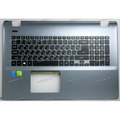 Keyboard Acer E5-771G серый металлик русифицированная (EAZYW001020-2, NKI171305Y)+Topcase