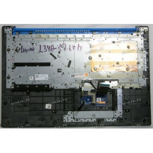 Keyboard Lenovo IdeaPad L340-17irh чёрный матовый с голубой подсветкой, русифицированная (AP1B5000100, SN20TD4720)