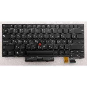Keyboard Lenovo ThinkPad A475, A485, T470, T480 с подсветкой (Black/Matte/RUO) чёрная матовая русифицированная original Keyboard Lenovo ThinkPad A475, A485, T470, T480 с подсветкой (Black/Matte/RUO) чёрная матовая русифицированная original