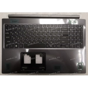 Keyboard Acer Aspire 7 A715-41G чёрная, русифицированная с подсветкой (6B.Q8LN2.005, 6BQ8LN22005) + topcase русифицированная original