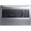 Keyboard HP 15-ay068ur серебристый, русифицированная (AP1O2000321, PK131O22A05, 7J1670)+Topcase