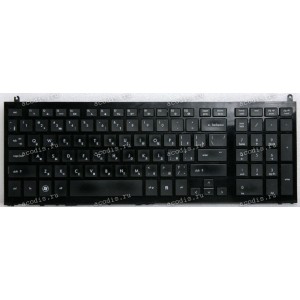 Keyboard HP/Compaq ProBook 4510s, 4515s, 4710s, 4750s  черная матовая русифицированная (9J.N1U82.M0R, 536537-251, 6037B0037922)