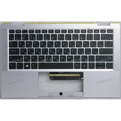 Keyboard HP EliteBook x360 1030 G7, 1030 G8 (M16979-251, M17379-251, M45821-251, M46354-251, 7H2150, 71NJ7132054, 71NJ7432099, MO:71139606, MO:71341885, AM2VD000B70KPM1, 0A14P011029U, HPM19J9, HPM19J93SUJ698, HPM19J93SUJ6982, PK132VD1A05,  PK132YL1A05) ру