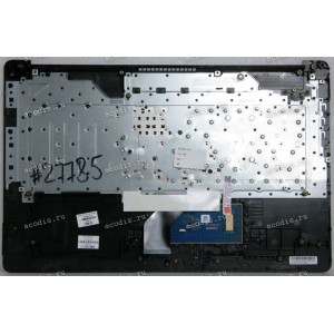 Keyboard HP ProBook 470 G7, 17-by, 17-ca серебристый металлик чёрная русифицированная БЕЗ подсветки (L91025-251, L20192-251, L22750-251,L88728-251,  6037B0144622, 6037B0144722, 2B-ABK16I600, 2B-ABK161600, ABK16I610, 2B-ABK161610, L81042-251, L83727-251, L