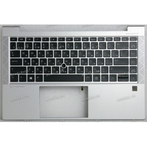 Keyboard HP EliteBook 745 G7, 745 G8, 840 G7, 840 G8, 845 G7, 845 G8 (M07090-251, M07091-251, 6070B1707701, 6037B0162022, 6070B1707704, 6070B1847701, L87608-251, SG-A2150-XAA, SG-A2140-XAA, 6037B0161922, L87607-251, L87609-251, HPM19F83SU6930, 6037B016322
