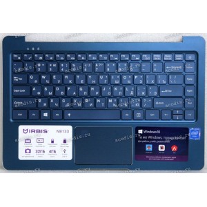 Keyboard Irbis NB133 синяя, русифицированная +Topcase