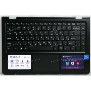 Keyboard Irbis NB153 чёрная, русифицированная +Topcase