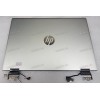 Крышка в сборе HP Pavilion X360 14-CD, серебряная 1920x1080 LED Б/У