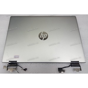 Крышка в сборе HP Pavilion X360 14-CD, серебряная 1920x1080 LED Б/У