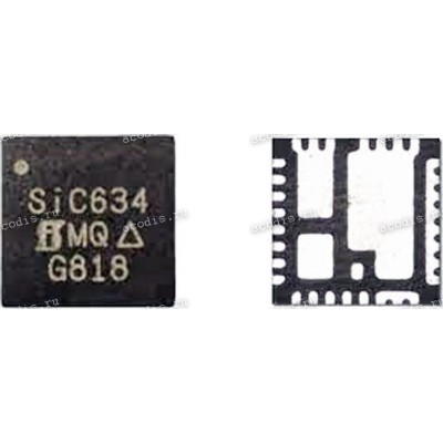Микросхема Vishay Siliconix SIC634, SIC634CD, SIC634CD-T1-GE3 0652-007W000 MLP55-31L DRIVER IC 31P INVENTEC 6019B1530201 MOSFET DRIVER IC (Asus p/n: 06053-00310400, 06127-00350000) NEW original