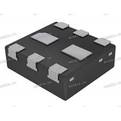 Микросхема NXP PMDXB600UNE DFN1010B-6 (SOT1216) DUAL N-MOSFET (Asus p/n: 07005-01920000) NEW original