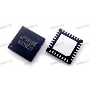 Микросхема UPI uP9512Q, uP9512QQKI WQFN-32L PWM CONTROLLER (Asus p/n: 06095-02210200) NEW original 8/7/6/5/4/3/2/1-Phase Synchronous-Rectified Buck Controller for Next Generation GPU Core Power