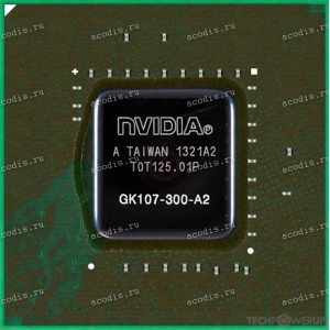 Микросхема nVidia GK107-300-A2 GeForce GT640 FCBGA-908 (Asus p/n: 02004-00220100) NEW original datecode 1521A2