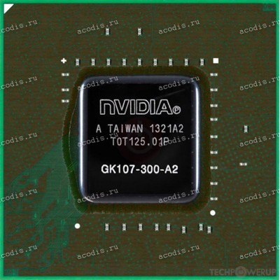 Микросхема nVidia GK107-300-A2 GeForce GT640 FCBGA-908 (Asus p/n: 02004-00220100) NEW original datecode 1521A2