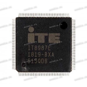 Микросхема ITE IT8987E BXA, BXS QFP-128 HUABEI HQ1111Y005000 LQFP_128, LQFP-128 12094599-00 (Asus p/n: 06037-00290100, 06037-00330000, 06037-00310000) NEW original