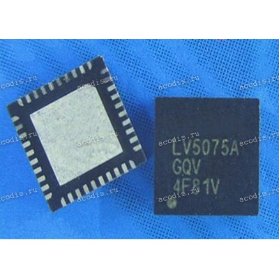 Микросхема LCFC Lenovo LV5075A-GQV, LV5075AGQV QFN-40 ШИМ контроллер