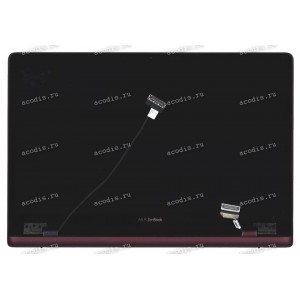 Крышка в сборе ASUS UX391UA-3B, т-красная 1920x1080 LED new