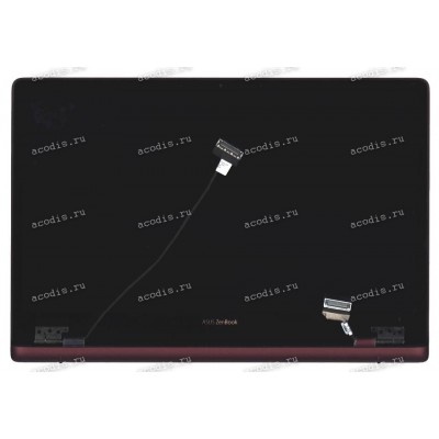 Крышка в сборе ASUS UX391UA-3B, т-красная 1920x1080 LED new