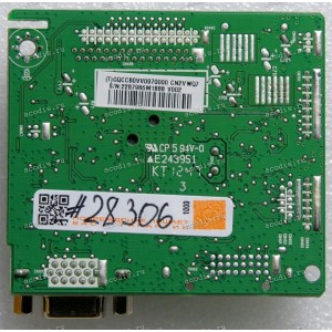 Mainboard ViewSonic 19,5" 1600x900 VA2037a - LED Model VS15032 (715G4401-M04-000-004K) E243951 CHIP NT68660BUFG 1243-BS