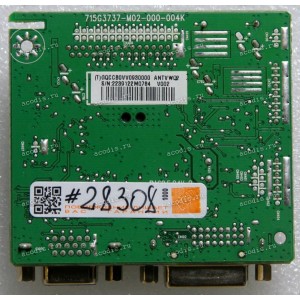 Mainboard ViewSonic 19,5" 1600x900 VA2038wm - LED Model VS13400 (715G3737-M02-000-004K) E243951 CHIP NT68668AFG 1239-CB