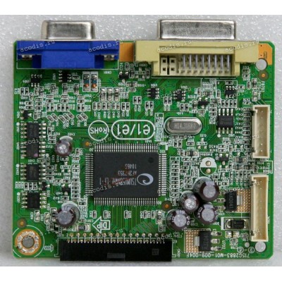 Mainboard NEC 22,0" 1680x1050 EA227WME-BK-L2 (715G2883-M01-009-004F) (TSUMU58NWHL-LF-1 AF2H7353 1046S) V1.01 