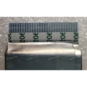 FFC шлейф 40 pin прямой, шаг 0.5 mm, длина 105 mm USB (p/n HQ22020461000)
