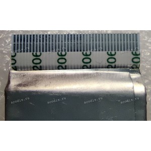 FFC шлейф 40 pin прямой, шаг 0.5 mm, длина 105 mm USB (p/n HQ22020461000)