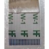 FFC шлейф 22 pin прямой, шаг 0.5 mm, длина 90 mm 
