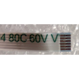 FFC шлейф 6 pin прямой, шаг 0.5 mm, длина 190 mm LED Asus G531GT
