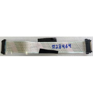 LCD LVDS FFC шлейф мониторный 40 pin обратный, шаг 0.5 mm, длина 220 mm, с замками с двух сторон