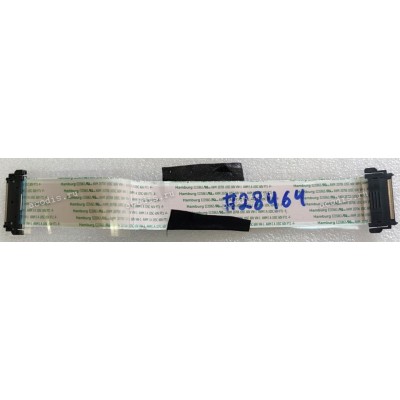 LCD LVDS FFC шлейф мониторный 40 pin обратный, шаг 0.5 mm, длина 220 mm, с замками с двух сторон