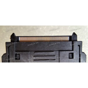 LCD LVDS FFC шлейф мониторный 40 pin обратный, шаг 0.5 mm, длина 220 mm, с замками с двух сторон