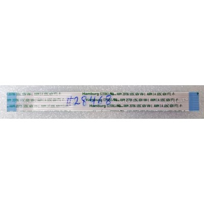 FFC шлейф 10 pin прямой, шаг 1.0 mm, длина 110 mm