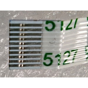 FFC шлейф 8 pin прямой, шаг 0.5 mm, длина 310 mm Touch FFC шлейф 8 pin прямой, шаг 0.5 mm, длина 310 mm Touch