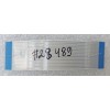 FFC шлейф 16 pin прямой, шаг 1.0 mm, длина 70 mm 