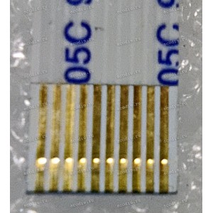 FFC шлейф 10 pin прямой, шаг 0.5 mm, длина 140 mm 