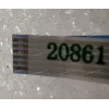 FFC шлейф 6 pin обратный, шаг 0.5 mm, длина 130 mm TouchPad 