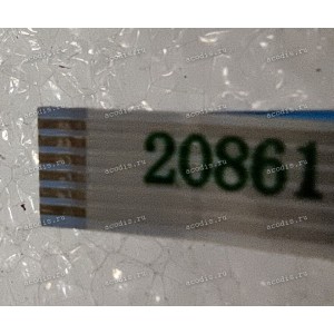 FFC шлейф 6 pin обратный, шаг 0.5 mm, длина 130 mm TouchPad 