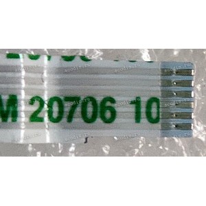 FFC шлейф 6 pin прямой, шаг 0.5 mm, длина 100 mm TouchPad 