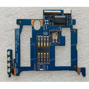 FPC SIM & USB & Audio board Digma EVE 300, ES3004EW (p/n P313PW1B-FPC-MPCB-CARD REV 01)