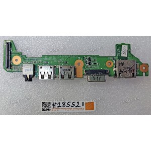 USB & Audio & VGA & RJ-45 board HP Compaq Mini 311C (p/n DA0FP6PI6E0) REV E