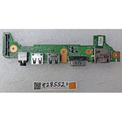 USB & Audio & VGA & RJ-45 board HP Compaq Mini 311C (p/n DA0FP6PI6E0) REV E