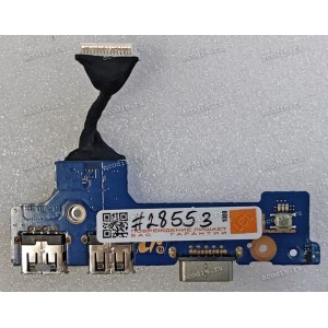 USB & VGA board Samsung NP305V1A (p/n BA92-08665A) REV 1.1