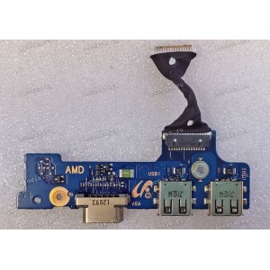 USB & VGA board Samsung NP305V1A (p/n BA92-08665A) REV 1.1