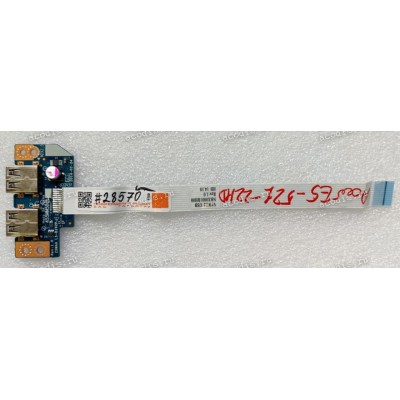USB board Acer Aspire V3-521, V3-572G (p/n: Z5WAH LS-8162P)