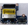 USB & CardReader & RJ45 board HP ProBook 640, 645 (p/n 6050A2566901-USB)